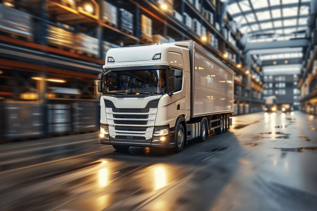 transport logistics concept